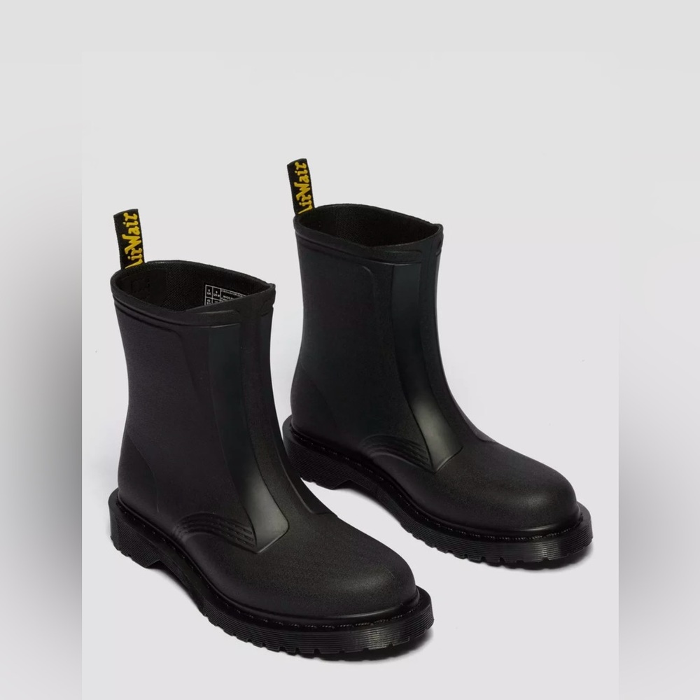 NEW Dr. Martens - 1460 Rain Boots Black - Size 7 - Waterproof Boots